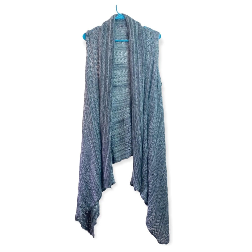 Questions by Say What Gray Women's Cardigan OS. P